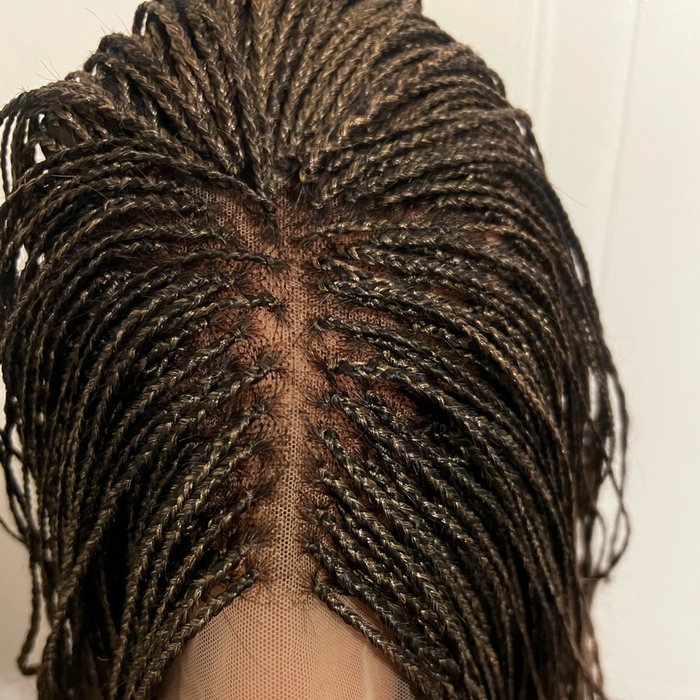 Elegant Brown/Blonde Braided Wig
